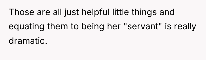 Those are all just helpful little things and equating them...