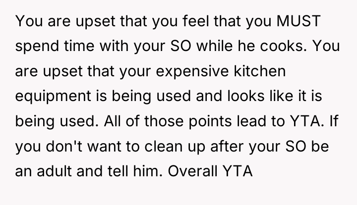 You are upset that you feel that you MUST spend...