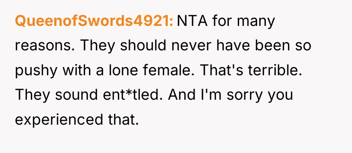 QueenofSwords4921 NTA for many reasons. They should never have been...