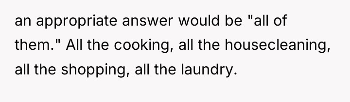 an appropriate answer would be "all of them." All the...