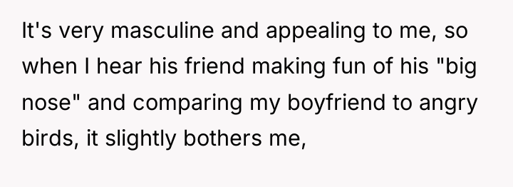 It's very masculine and appealing to me, so when I...