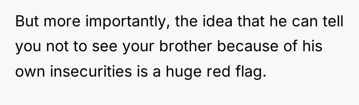 But more importantly, the idea that he can tell you...
