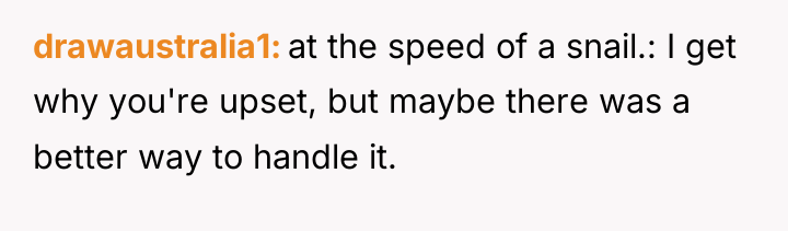 drawaustralia1 at the speed of a snail.: I get why...