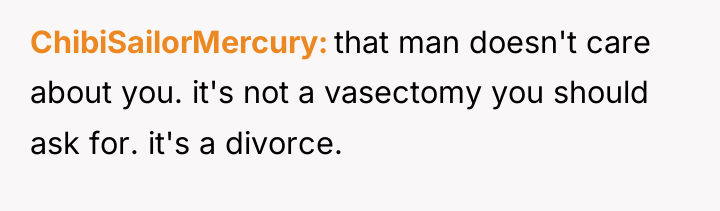 ChibiSailorMercury that man doesn't care about you. it's not a...