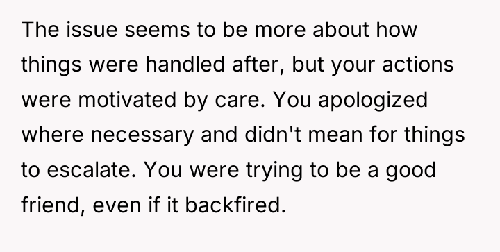 The issue seems to be more about how things were...