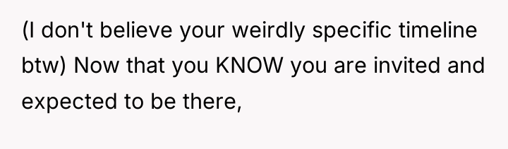 (I don't believe your weirdly specific timeline btw) Now that...