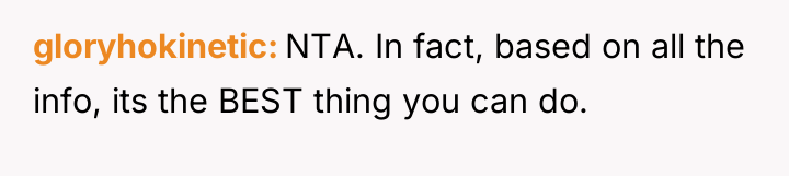 gloryhokinetic NTA. In fact, based on all the info, its...