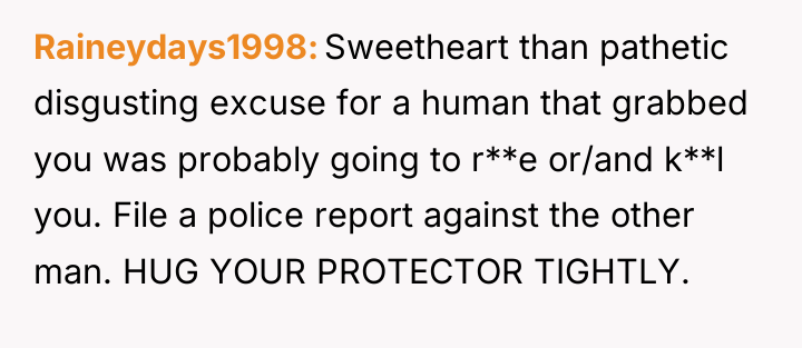 Raineydays1998 Sweetheart than pathetic disgusting excuse for a human that...
