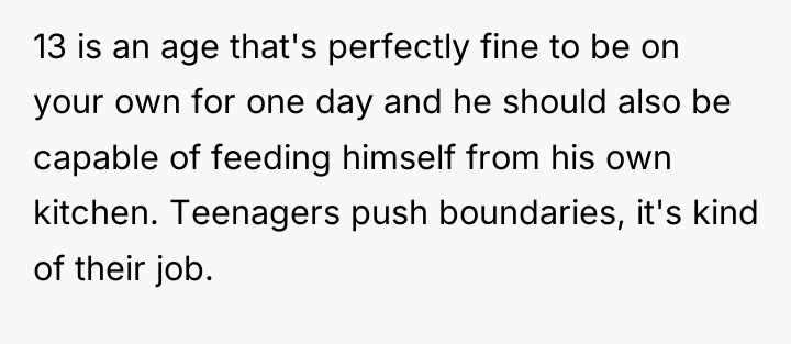 13 is an age that's perfectly fine to be on...