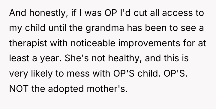 And honestly, if I was OP I'd cut all access...