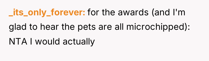 _its_only_forever for the awards (and I'm glad to hear the...