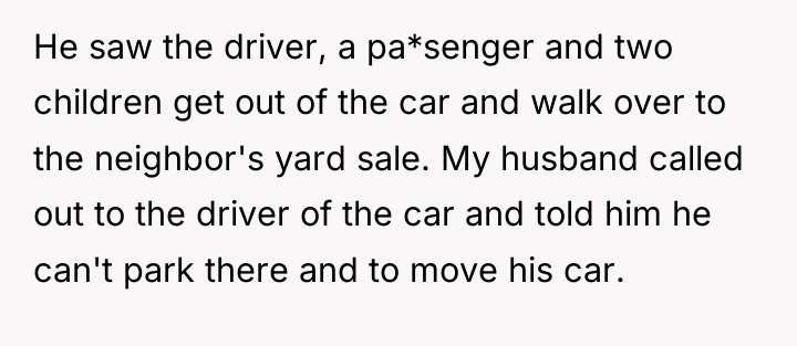 He saw the driver, a pa*senger and two children get...