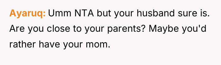 Ayaruq Umm NTA but your husband sure is. Are you...