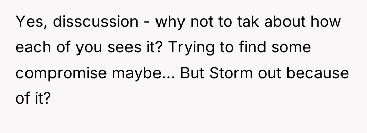 Yes, disscussion - why not to tak about how each...