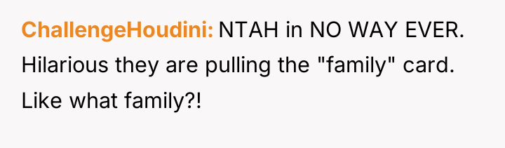 ChallengeHoudini NTAH in NO WAY EVER. Hilarious they are pulling...