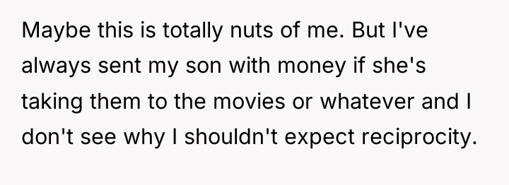 Maybe this is totally nuts of me. But I've always...