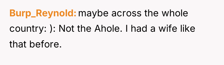 Burp_Reynold maybe across the whole country: ): Not the Ahole....
