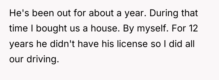 He's been out for about a year. During that time...