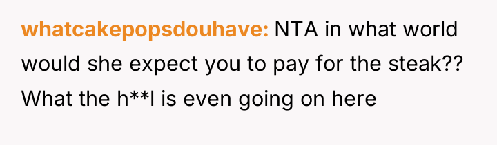 whatcakepopsdouhave NTA in what world would she expect you to...