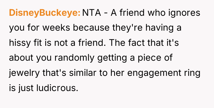 DisneyBuckeye NTA - A friend who ignores you for weeks...