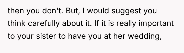 then you don't. But, I would suggest you think carefully...
