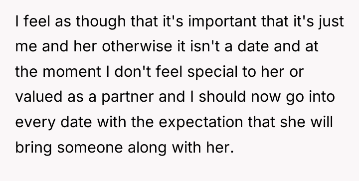 I feel as though that it's important that it's just...