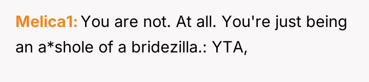 Melica1 You are not. At all. You're just being an...