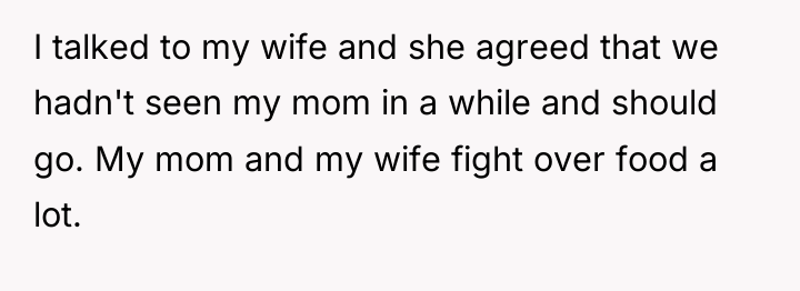 I talked to my wife and she agreed that we...