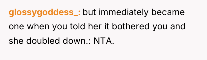glossygoddess_ but immediately became one when you told her it...