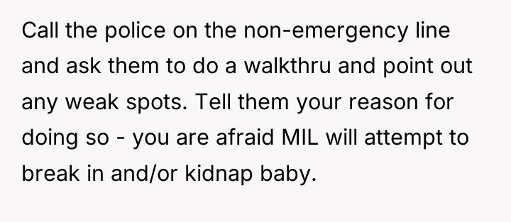 Call the police on the non-emergency line and ask them...