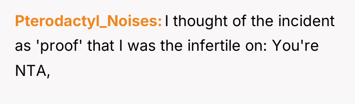 Pterodactyl_Noises I thought of the incident as 'proof' that I...