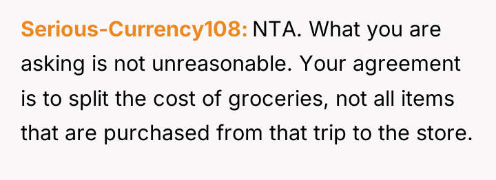 Serious-Currency108 NTA. What you are asking is not unreasonable. Your...