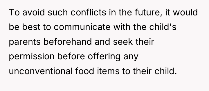 To avoid such conflicts in the future, it would be...