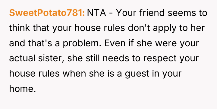 SweetPotato781 NTA - Your friend seems to think that your...