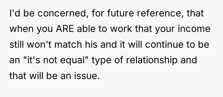 I'd be concerned, for future reference, that when you ARE...