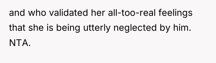 and who validated her all-too-real feelings that she is being...