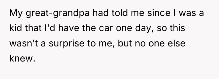 My great-grandpa had told me since I was a kid...