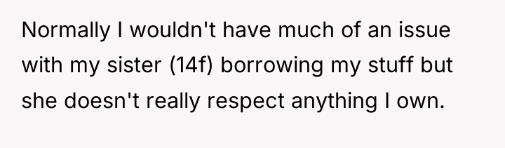 Normally I wouldn't have much of an issue with my...