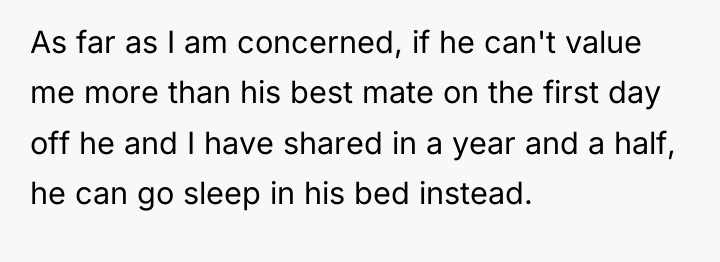 As far as I am concerned, if he can't value...