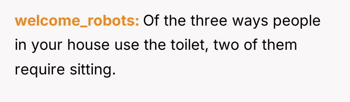 welcome_robots Of the three ways people in your house use...