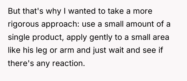 But that's why I wanted to take a more rigorous...