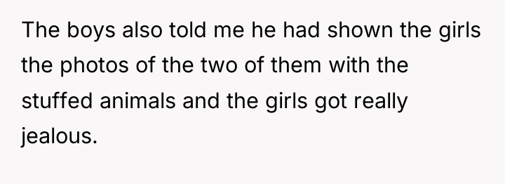 The boys also told me he had shown the girls...