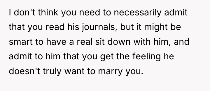 I don't think you need to necessarily admit that you...