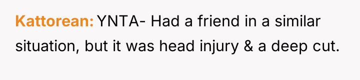 Kattorean YNTA- Had a friend in a similar situation, but...