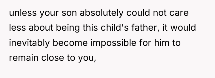 unless your son absolutely could not care less about being...