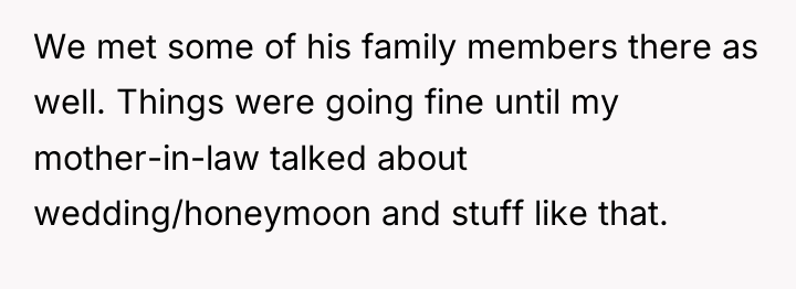 We met some of his family members there as well....