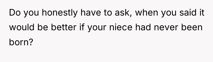 Do you honestly have to ask, when you said it...
