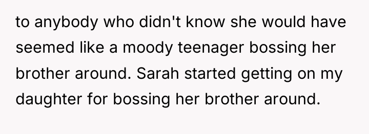 to anybody who didn't know she would have seemed like...