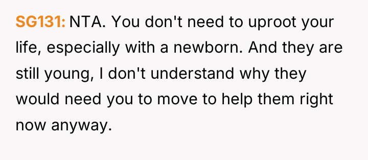 SG131 NTA. You don't need to uproot your life, especially...