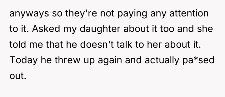 anyways so they're not paying any attention to it. Asked...